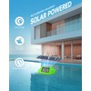 Pool Thermometer Floating Easy Read with Dual Jumbo-Sized Screens, Solar