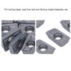 10 Pcs Carbide Turning Inserts Tin Plated CNC Milling Cutter