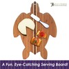 Totally Bamboo Sea Turtle Cutting Board, 14-7/8" x 11"