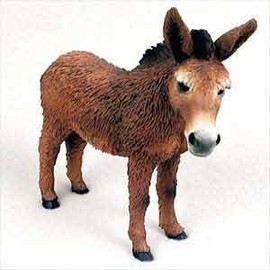 Conversation Concepts Donkey Figurine Red