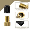 Quacc 2 PCS Presta Valve Adapter Bicycle Valve Adapter, Convert