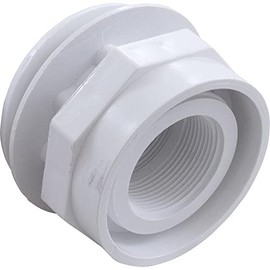 Waterway Plastics 400-9160B Vinyl In-Ground Steel Wall Swimming Pool Return Inlet Jet Fitting with Gasket and Screws