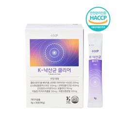 K-butyric acid clear dietary fiber bomb butyric acid lactic acid bacteria Boulardi postbiotics 30 packets, 1 pc / K낙산균 클리어 식이섬유 폭탄 낙산균 유산균 보울라디 포스트바이오틱스 30포, 1개