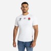 Umbro Mens England RWC2023 Rugby Home Shirt Adults Top White