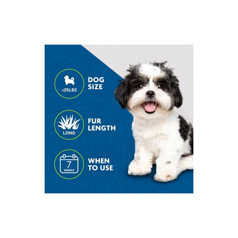 Furminator FURminator Long Hair deShedding Tool for Dogs (Small)