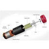 2830KV Brushless Motor RC F3650 12T Brushless Motor Replacement for