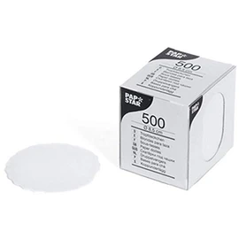 PAPSTAR Tassendeckchen rund, weiß, Durchmesser: 8,5 cm