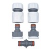 Ultimate Hose Fitting Set - 2in1 Tap Connector & Threaded