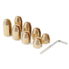 NICECNC 8PCS Universal Reusable Motorcycle Brass Wheel Spoke Balance Weights Refill Kits Compatible with Super Moto, Dual Sport, Metric Cruisers, Vintage or Any Other spoked Wheels