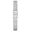 Rosefield Women's MWSMS-M05 Silver Mini Oval Silver-Tone Woven Mesh Watch