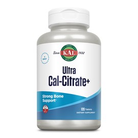 KAL Ultra Cal-Citrate Plus | vegan | laborgeprüft | 120 Tabletten