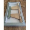 Glacier Bay Solid Oak Toilet Paper Holder 393762 NEW