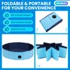 AMGSH Dog Whelping Box, Foldable Birthing Pool for Dogs, Whelping