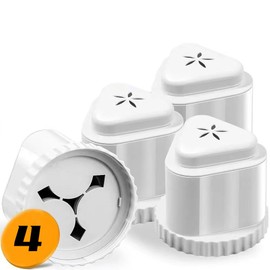 Fiitzn Water Pitcher Filter Replacement For Epic water filter，Simultaneously compatible with Epic Pure, Seychelle, Aquagear Dispenser.BPA Free. Removes Fluoride, Chlorine, Lead(4pack) (4)