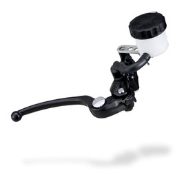 Daytona Master Cylinder for Motorcycles, Brake, Radial, Vertical Type φ6.7 in (17 mm), Horizontal Type 5.5 in (14 mm) Equivalent, Nissin, Black Body/Black Lever 79887