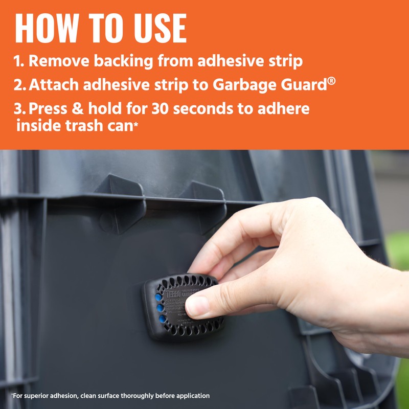 Terro T801SR Garbage Guard Trash Can Insect Killer - Kills