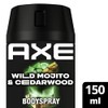 Axe Bodyspray Wild Mojito & Cedarwood Deo ohne Aluminium sorgt