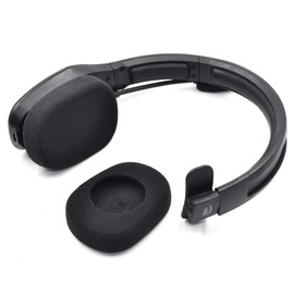 XBERSTAR Foam Ear Cushions for VXI Blueparrott B450-XT Headset Soft Replacement Earpads with Noise Reduction Durable Breathable Design (Black 1SET)