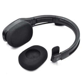 XBERSTAR Foam Ear Cushions for VXI Blueparrott B450-XT Headset Soft Replacement Earpads with Noise Reduction Durable Breathable Design (Black 1SET)