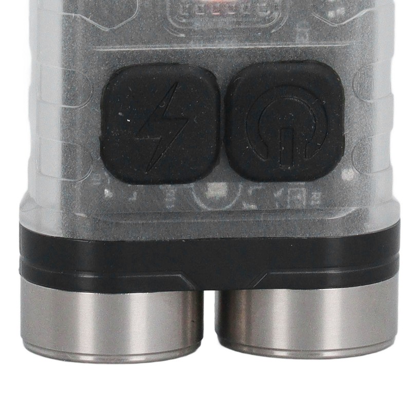 Keychain Flashlight 900LM White LED IP65 Waterproof Magnetic Tail Fluorescent