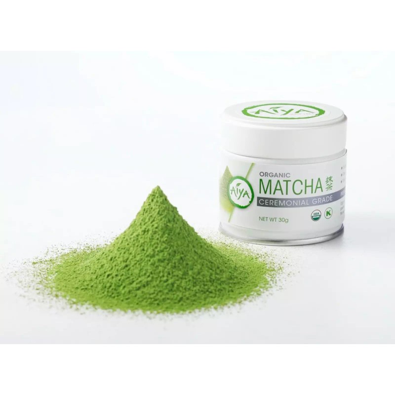 Aiya Japanese ORGANIC Matcha Ceremonial Grade 30g (1.5oz)! Best by