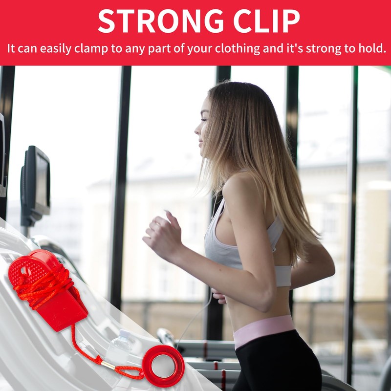 Gurfzcyuoo Treadmill Safety Key,Universal Magnetic Safety Switch for Treadmills, Emergency