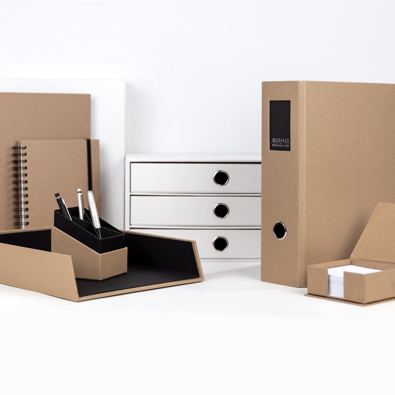S.O.H.O. 1312452620 Kraft Jotter Box