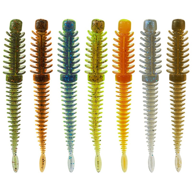 FOLANDO 10 PCS Fishing Lures, Floating bait Soft Bait Fishing