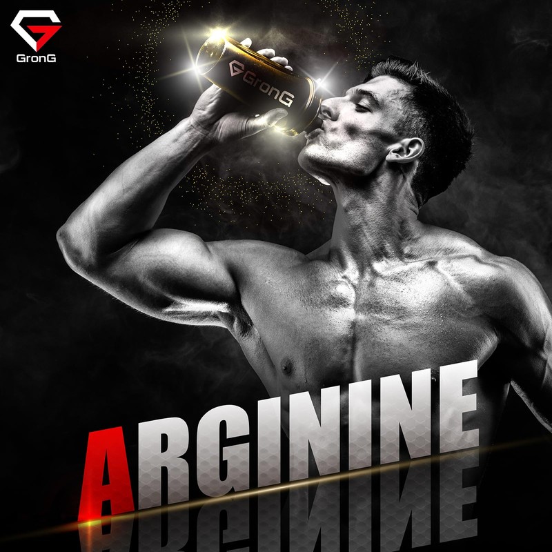 GronG Arginine Powder, 17.6 oz (500 g), Amino Acids