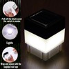 Hicarer 12 Pack Solar Fence Post Cap Lights 2in x