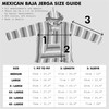 LOUDelephant Recycled Mexican Baja Jerga Hoody - Blue Fleck (XX-Large)