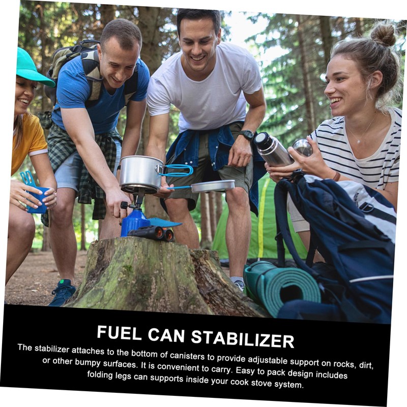 Outanaya Stove Tripod Stand for Camping Gas Nylon Plastic Gas