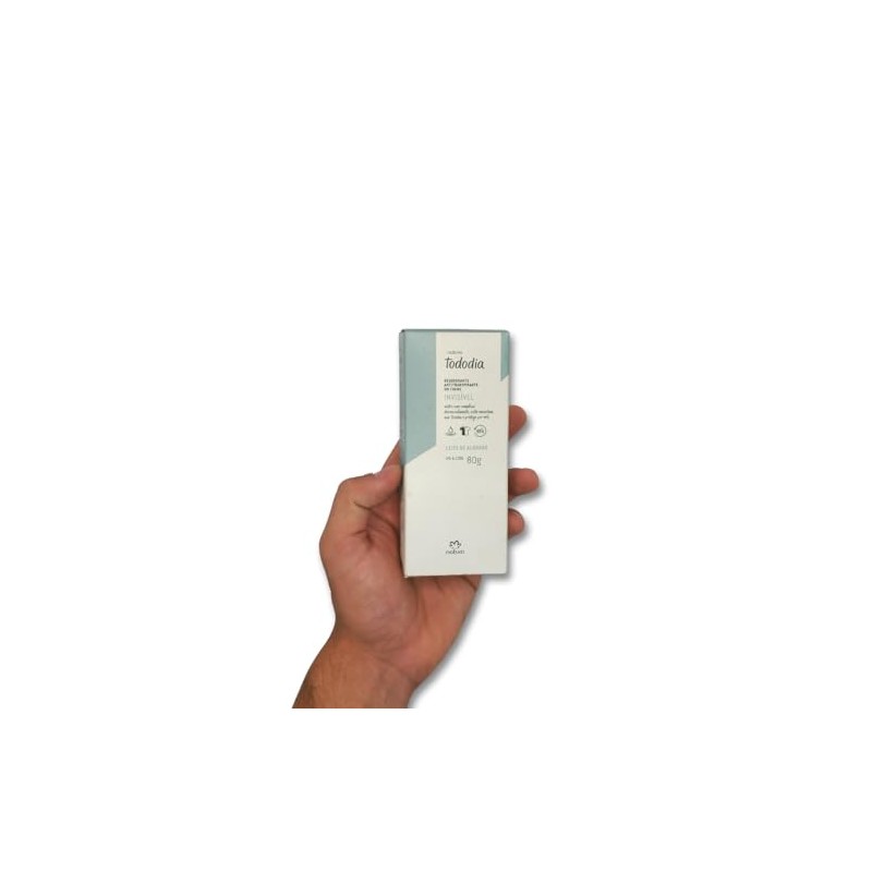 tododia desodorante creme algodao invisivel 80g