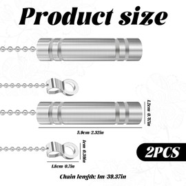 2 Pcs Bathroom Light Pull Cord Handle,Bathroom Pull Cord Handle with 100cm Bead Chain Pull Cord,Chrome Light Pulls for Bathroom,Pull Cord Light Switch Bathroom Bedroom Toilet Light Fan Switch Blind