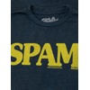 Tee Luv Men's Retro SPAM Shirt, Navy Heather, XL