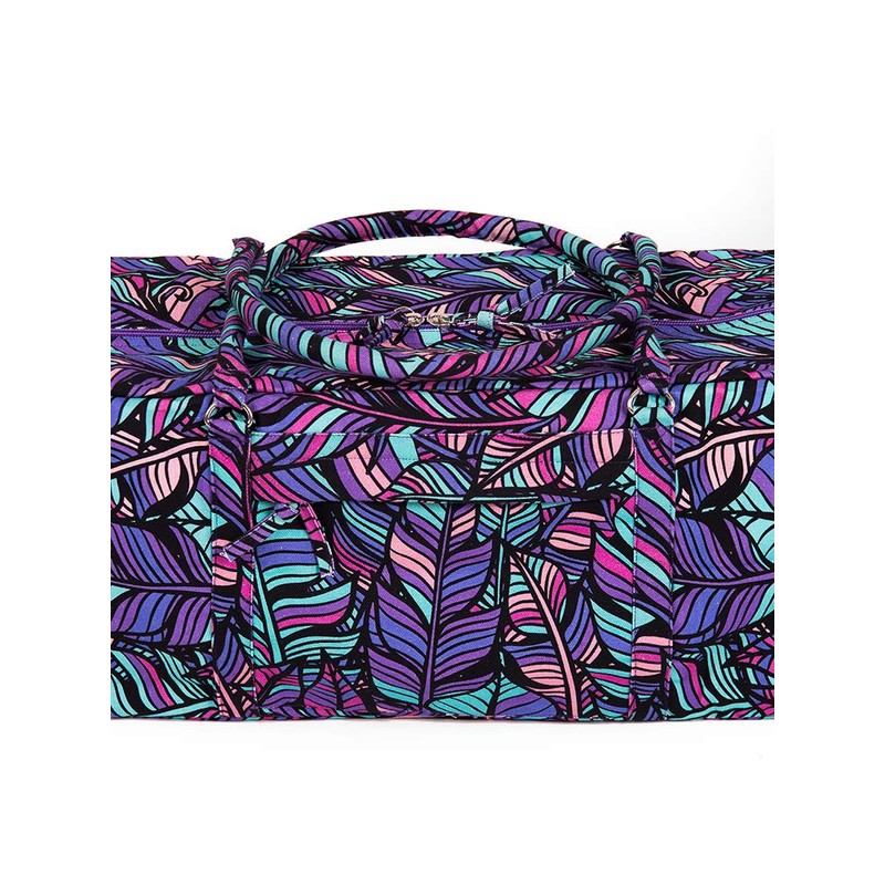 Yoga Studio Designed Yoga Kit Bag – Purple Feather, 71cm