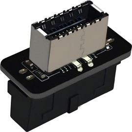 Bejavr USB 3.2 Gen 1 to USB 3.2 Gen 2 Header Adapter Front Panel Connector Motherboard 19Pin USB 3.0 to Type-E/USB C