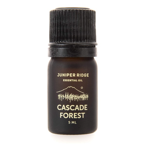 Juniper Ridge Cascade Forest Essential Oil - Crisp Woodsy Autumnal Scent Fragrance with Douglas Fir & Pine Notes - Essential Oils are Perfect Blend for Diffusers, Aromatherapy, & More - 5ml