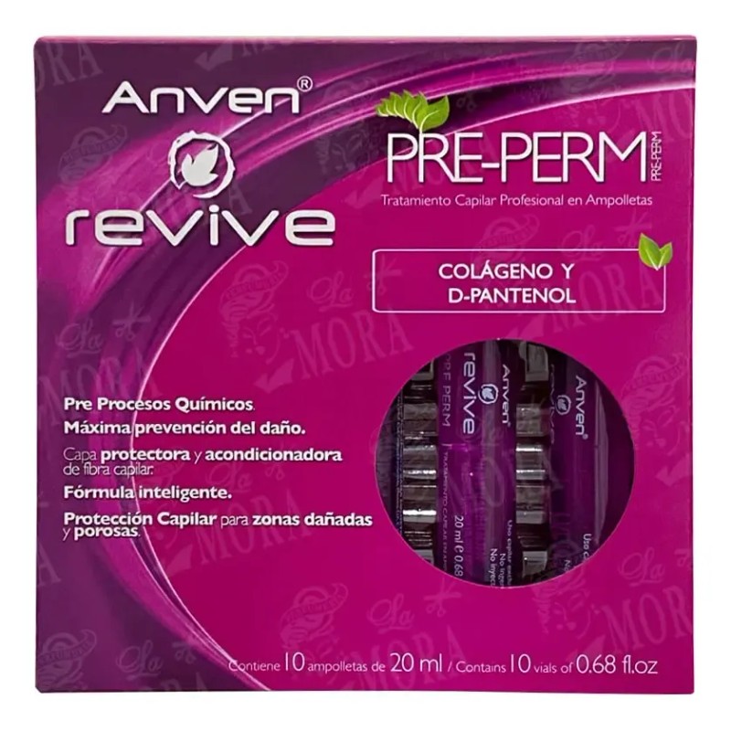 Revive Ampolleta Pre-perm Estuche C/10 Ampolletas De 20ml