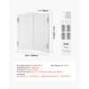 VEVOR Double Saloon Doors, 36" W x 36" H Arched