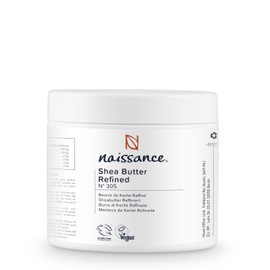Naissance Shea Butter (No. 305) - 250g - Pure, Natural, Refined - Perfect For DIY Beauty Recipes, Body, Face, Hair Moisturiser - Hydrates & Protects Dry Skin