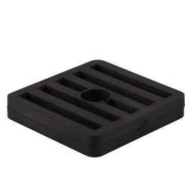 Enwye 8 Pcs Air Conditioning Vibration Damper Rubber Vibration Damper Conditioning Shock Absorber for Air Conditioner Outdoor Unit, Black