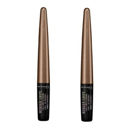 Pack of 2 Rimmel London Wonder Swipe 2-in-1 Liner to Shadow, Locked N' Loaded # 015