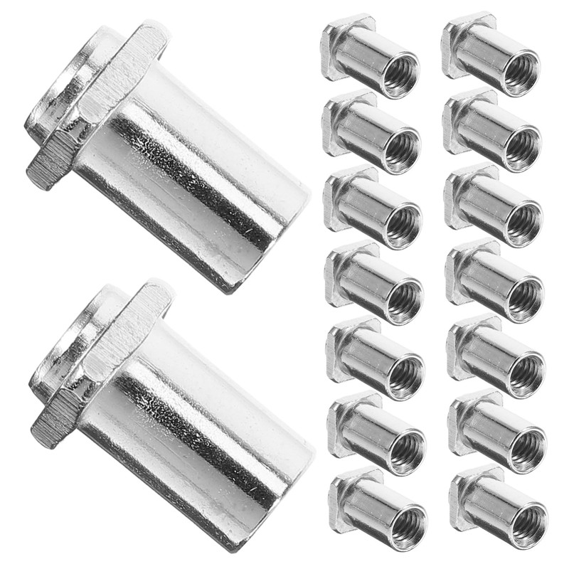 SUPVOX 100 Pcs Replacement Tom Lug Swivel Nuts Floor Drum