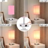 Woderdeng Touch Control Bedside Lamp - 3-Way Dimmable Table Lamps