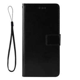 For OPPO Reno3 A Notebook Type Case Cover For OPPO Reno3 A Case Folio Cover For OPPO Reno3 A Case Folio Case [Hcsxlcj] Reno3 A (Black)