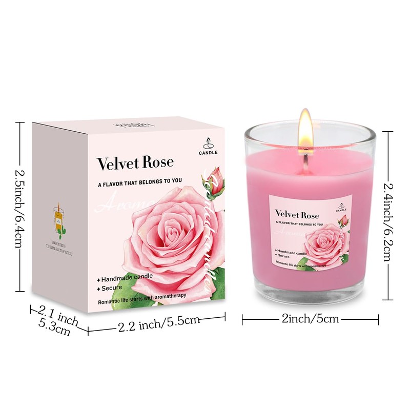 24 Pack Scented Aromatherapy Candles - 12 Fragrances 1.8 Oz