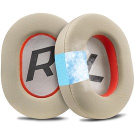 SOULWIT Cooling Gel Earpads Replacement for Plantronics BackBeat Pro 2, Voyager 8200 UC Headphones, Ear Pads Cushions with High-Density Noise Isolation Foam (Gold)