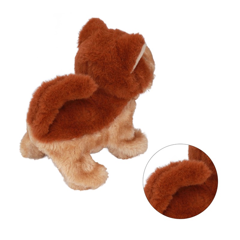 Electronic Dog Toy Children German Shepherd Barking Walking Interactive Plush