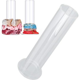 Soporte Organizador de Scrunchies de Acrílico, Torre Vertical para Almacenamiento de Pulseras y Cintas de Pelo, Decoración para el Hogar